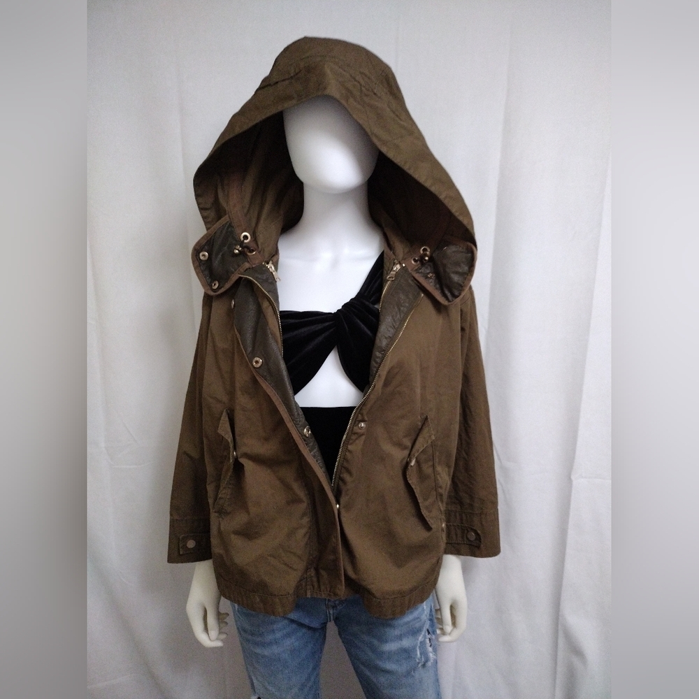 Zara Army Green Utility Jacket & Vest - Picture 8 of 13